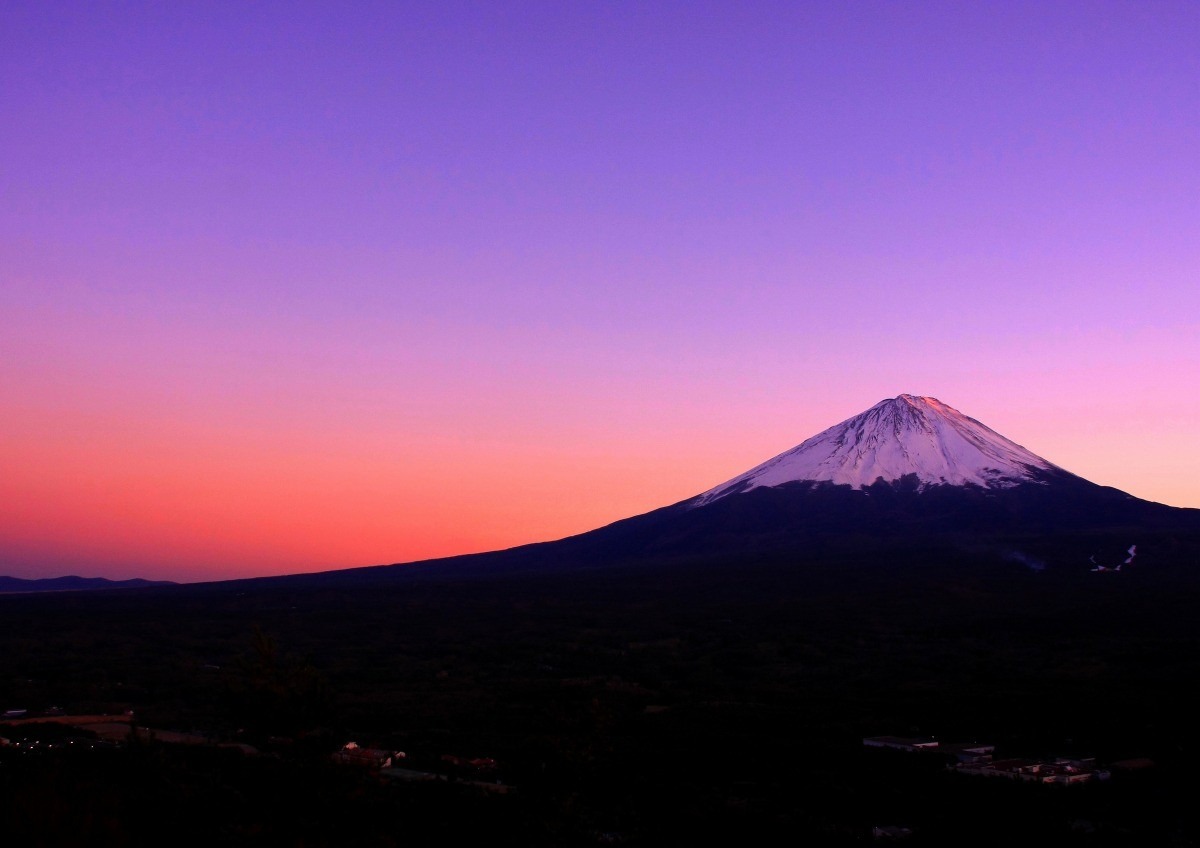 　富士　夕焼け