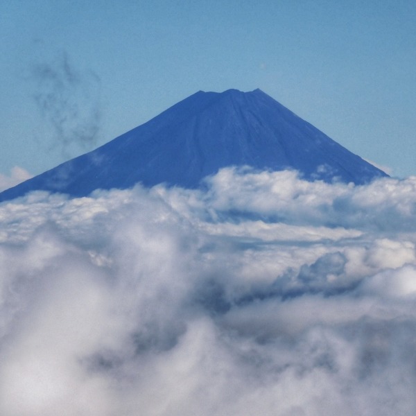 富士山と雲海  金峰山登山