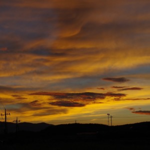 「夕焼け空」