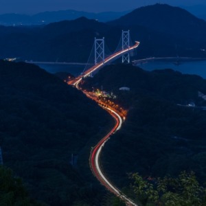 しまなみ海道 因島大橋 白滝山展望台 5