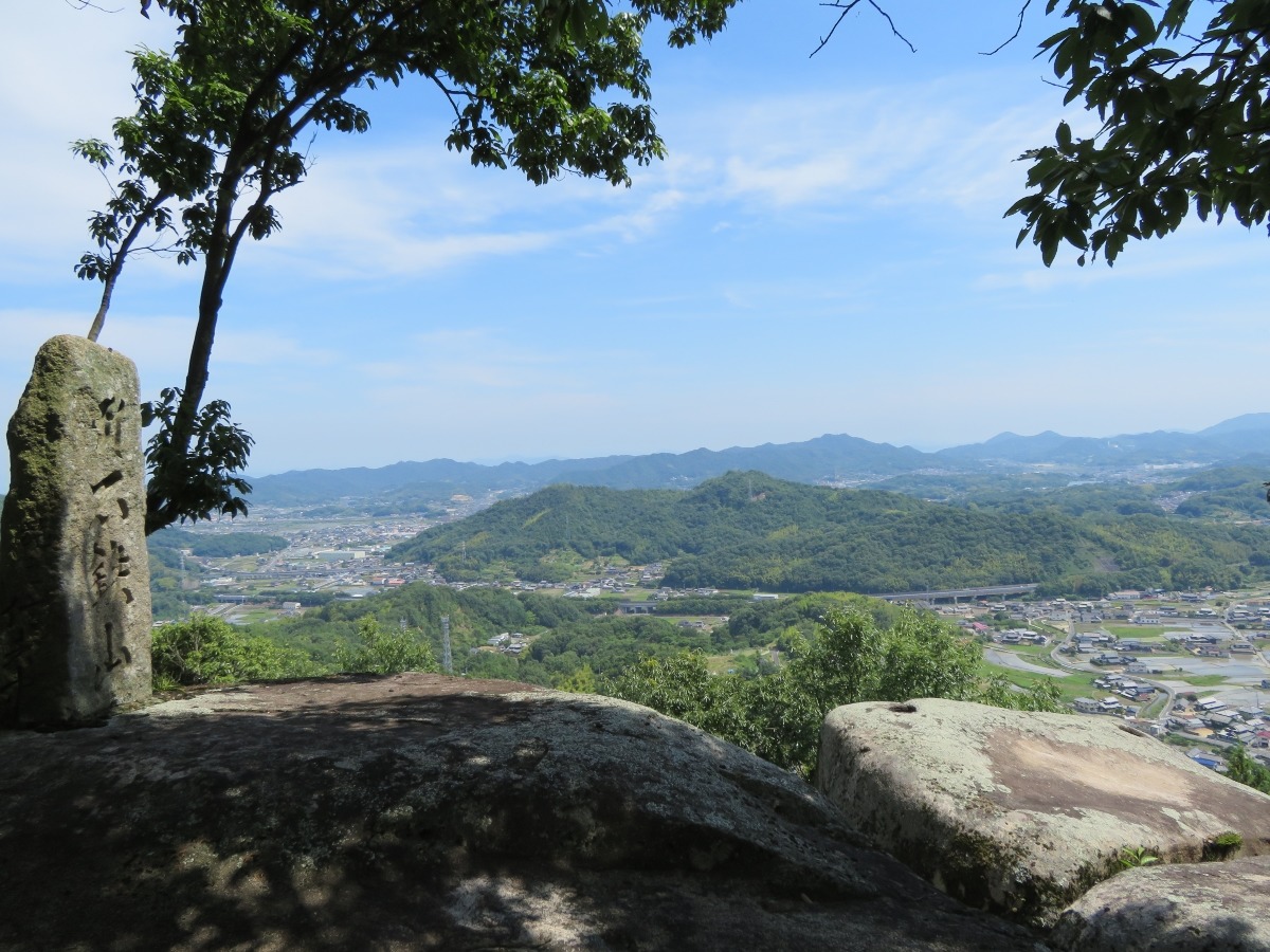 浅口市　杉山（別名・要害山）からの絶景眺望