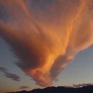「夕焼け雲」