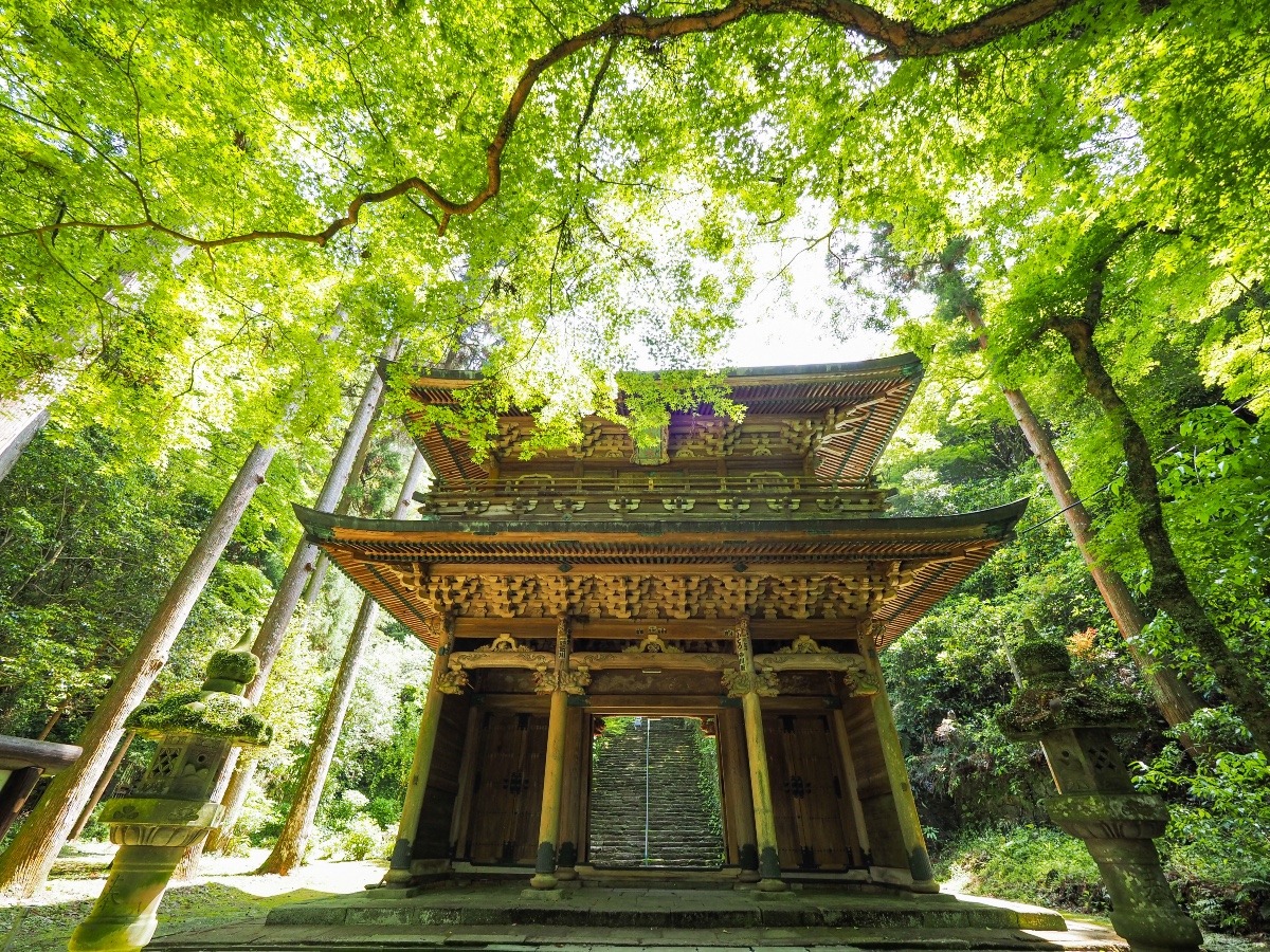 福岡の清水寺楼門