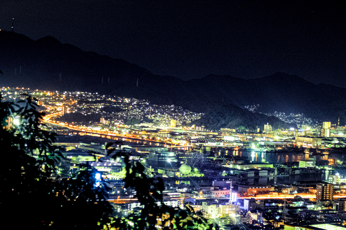 海田町の夜景