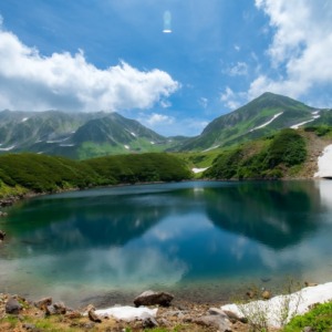 立山室堂散策　～みくりが池への立山リフレクション～
