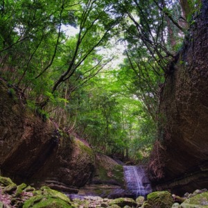 －滑川渓谷（奥の滝）＠愛媛県東温市－