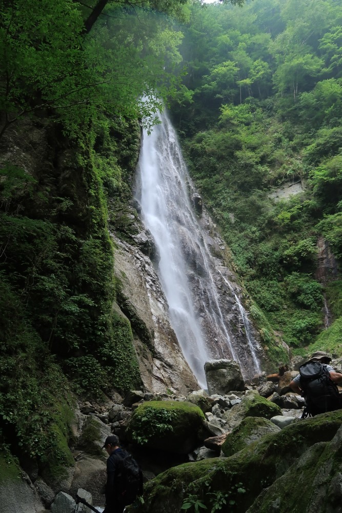 西丹沢本棚の滝