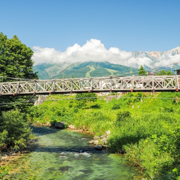 大出の吊り橋